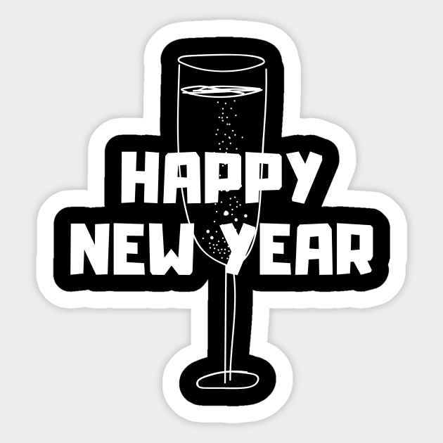 Happy New Year Sticker by rositura